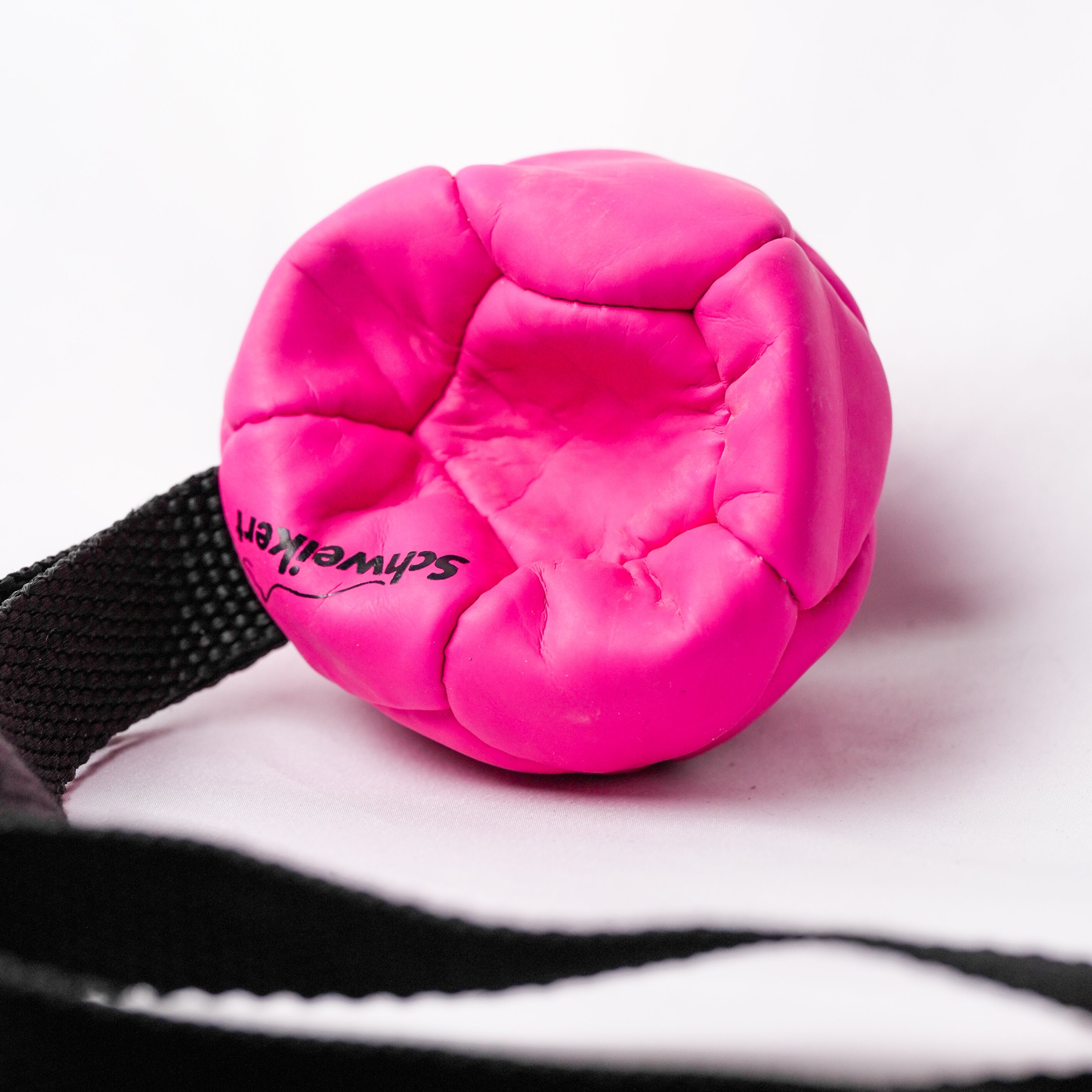 Schweikert Leather Football with Handle - Air-Filled side
