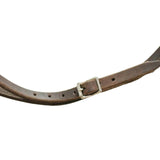 Schweikert Leather Hunting Lead Brown brown clasp