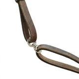 Schweikert Leather Hunting Lead Brown rings
