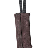 Schweikert Leather Puppy Tug with One Handle 20cm Brown back