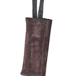 Schweikert Leather Puppy Tug with One Handle 20cm Brown main