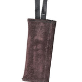 Schweikert Leather Puppy Tug with One Handle 20cm Brown main