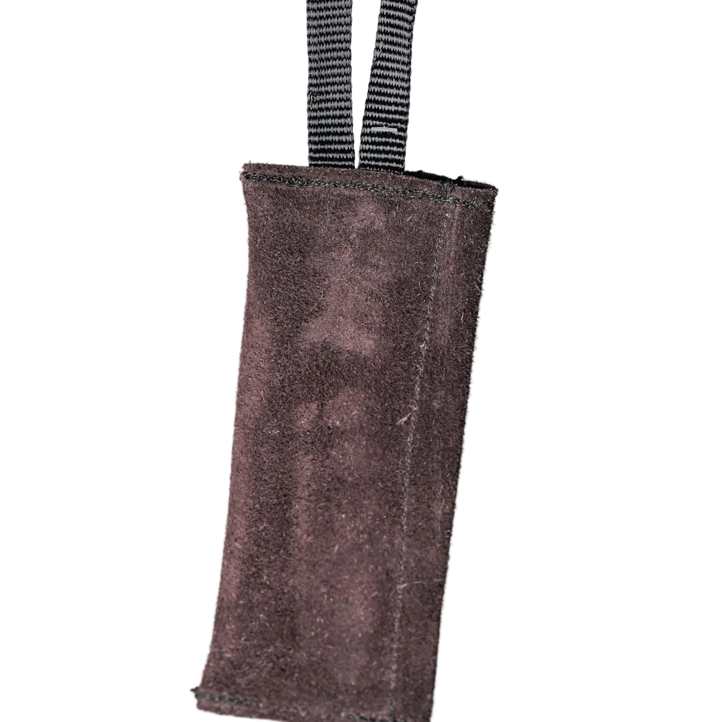 Schweikert Leather Puppy Tug with One Handle 20cm Brown main