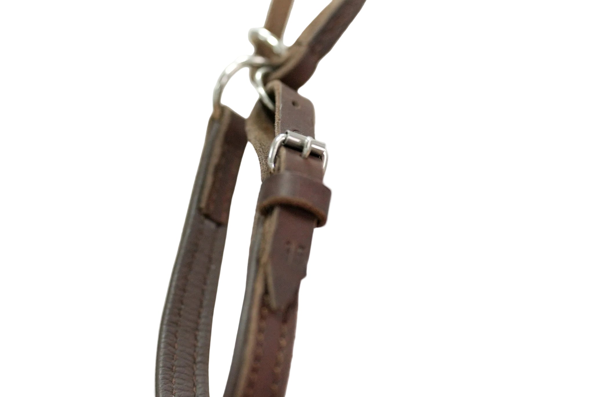 Schweikert Leather Quick Release Lead 18mm 16mm 175 cm brown collar