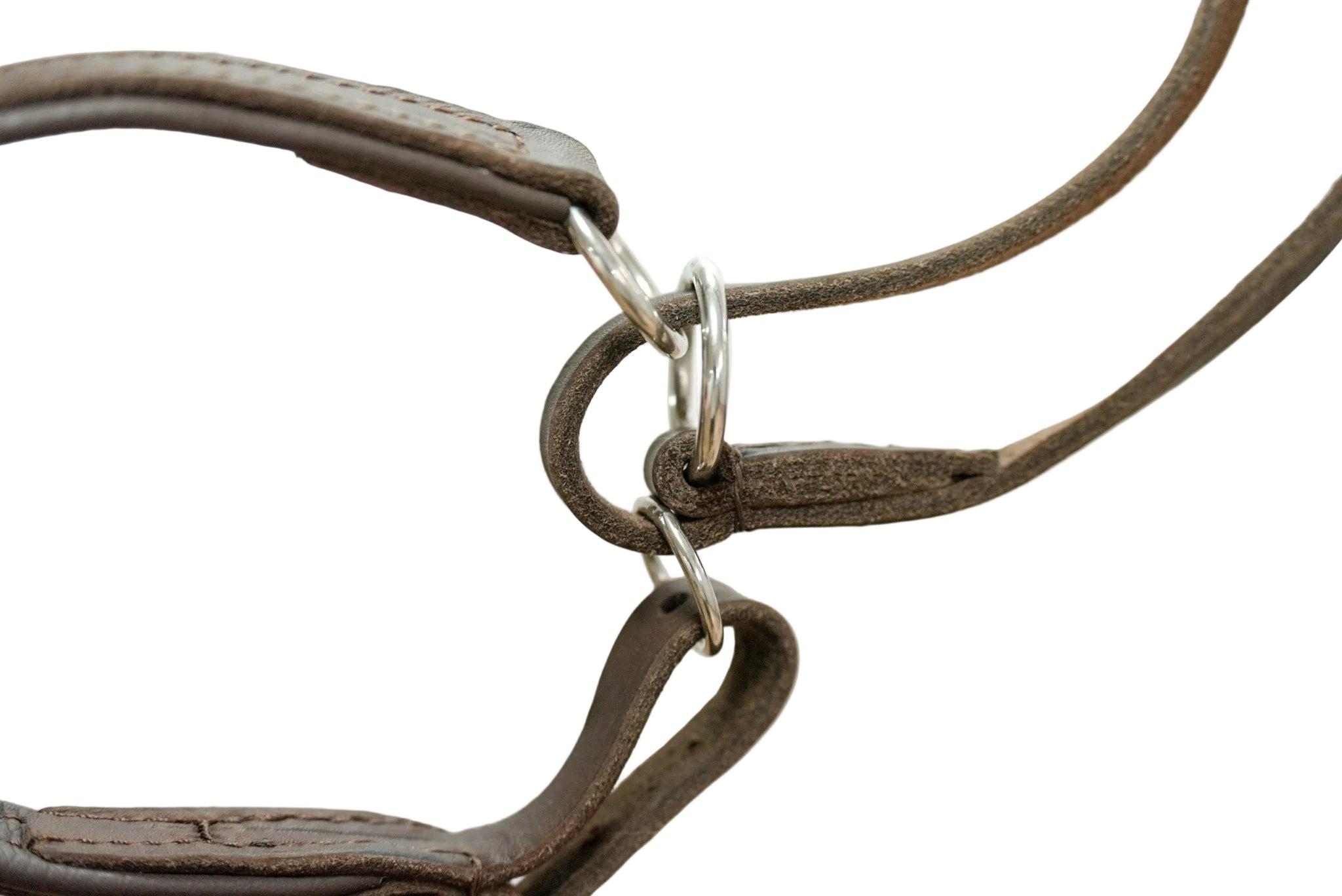 Schweikert Leather Quick Release Lead 18mm 16mm 175 cm Brown clasp