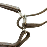 Schweikert Leather Quick Release Lead 18mm 16mm 175 cm Brown clasp