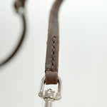 Schweikert Leather Quick Release Lead with Patented Hook hand stitching