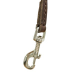 Schweikert Leather Quick Release Lead with Patented Hook stainless steel hook
