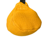 Schweikert Nylcot Ball on a String yellow closeup