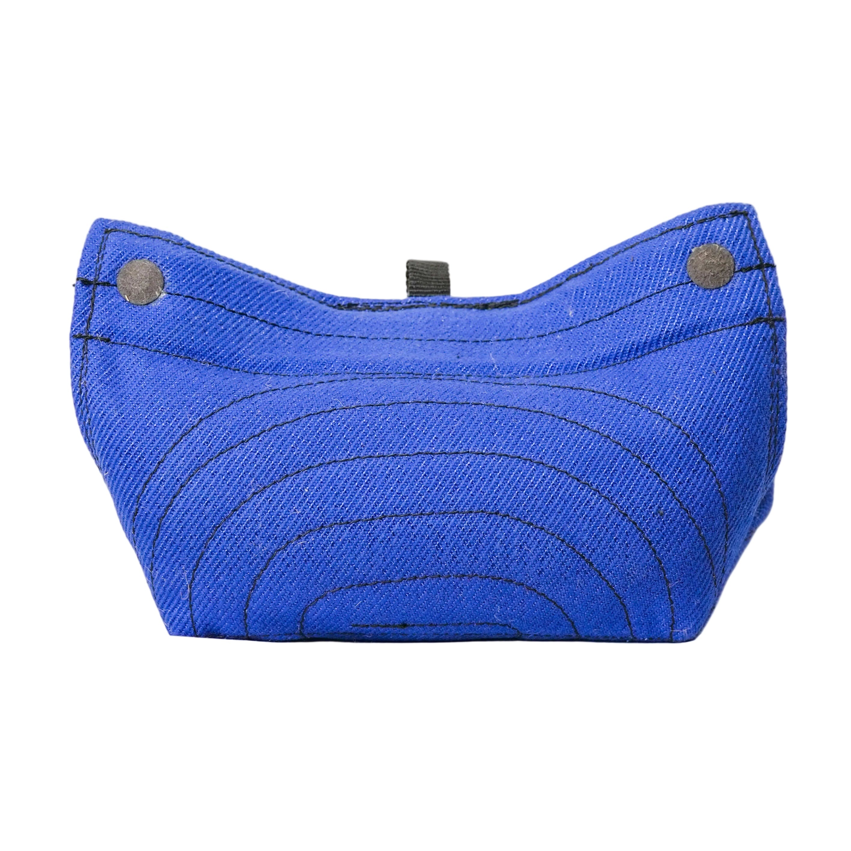 Schweikert Nylcot Bite Pad with 2 Grips blue front
