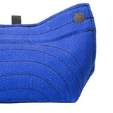 Schweikert Nylcot Bite Pad with 2 Grips blue material