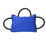 Schweikert Nylcot Bite Pad with 3 Handles Blue main