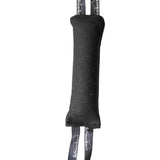 Schweikert Nylcot Puppy Tug with 2 Handles black front