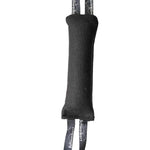 Schweikert Nylcot Puppy Tug with 2 Handles black front