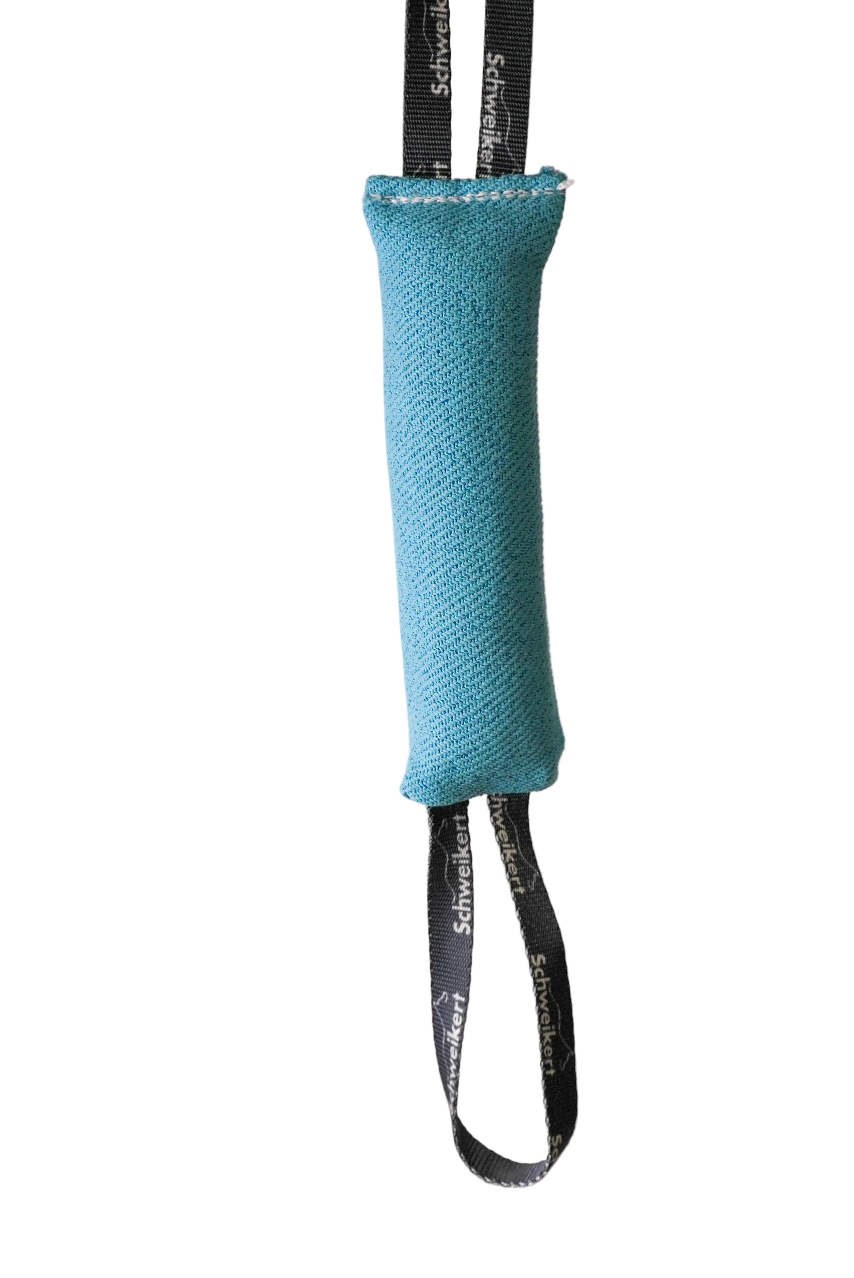 Schweikert Nylcot Puppy Tug with 2 Handles  blue front