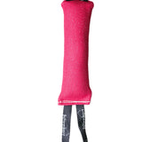 Schweikert Nylcot Puppy Tug with 2 Handles pink front
