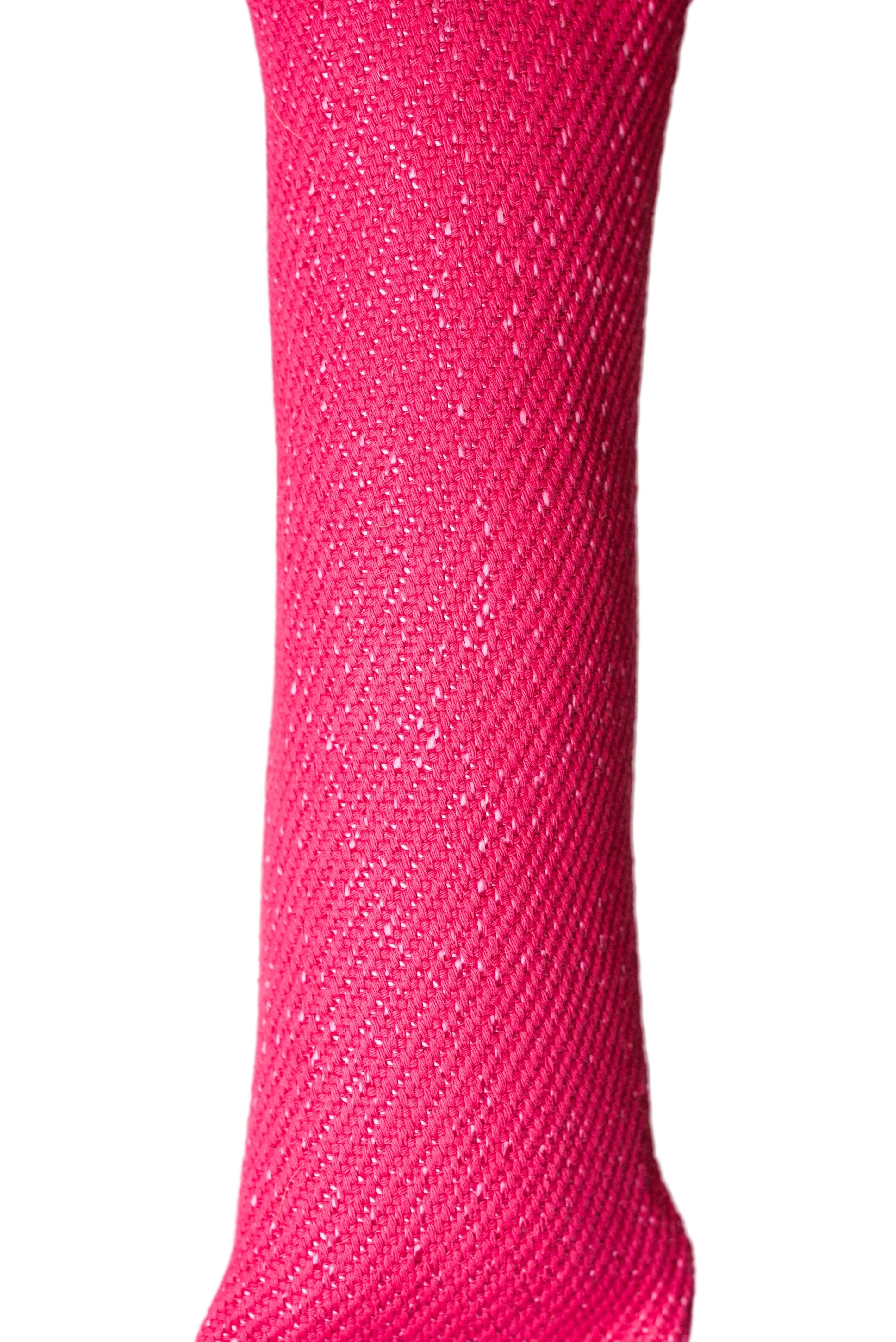 Schweikert Nylcot Puppy Tug with 2 Handles pink material