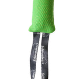 Schweikert Nylcot Puppy Tug with Handle Green handle 