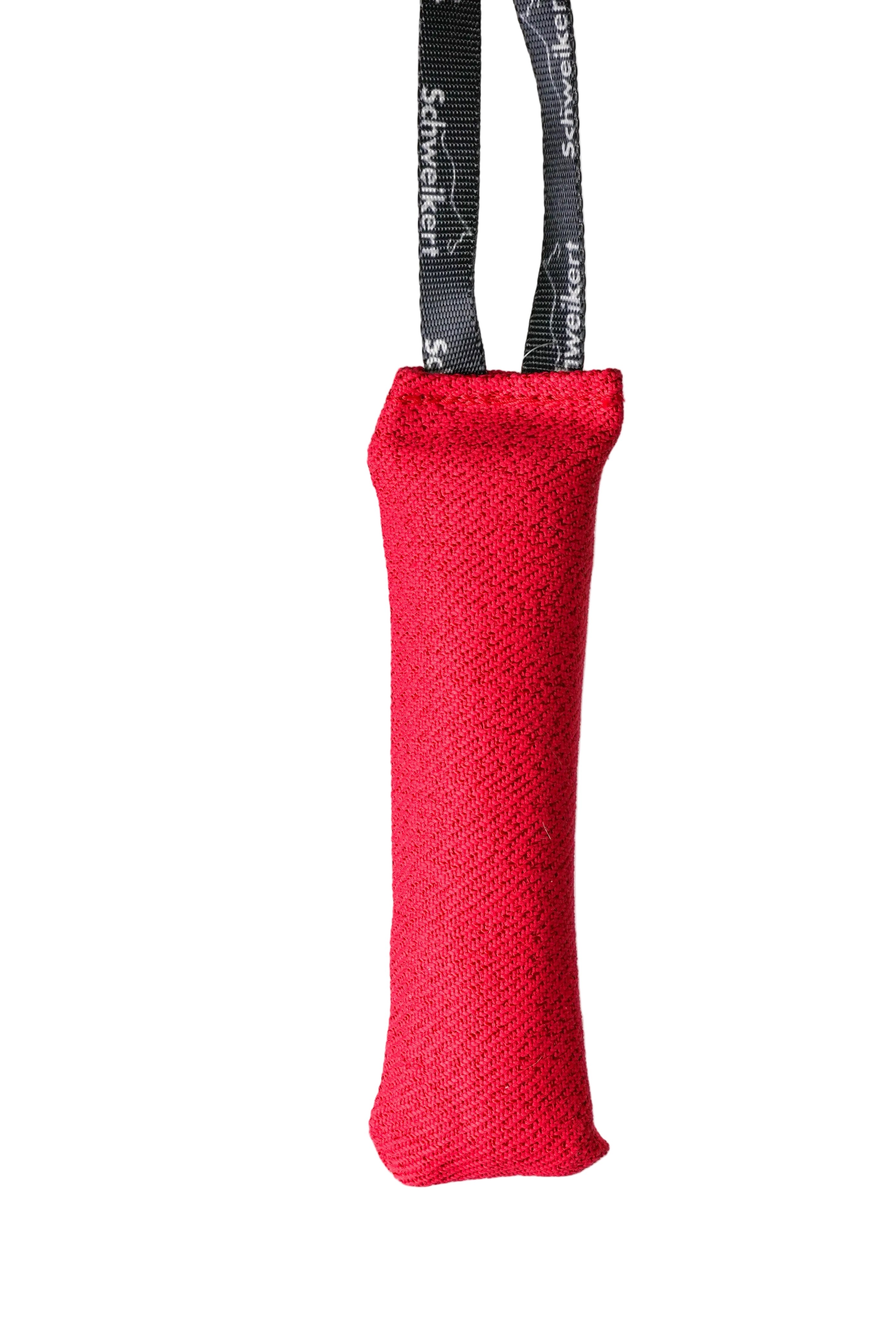 Schweikert Nylcot Puppy Tug with Handle Red front