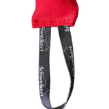 Schweikert Nylcot Puppy Tug with Handle Red handle