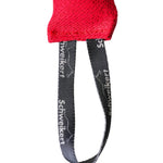 Schweikert Nylcot Puppy Tug with Handle Red handle