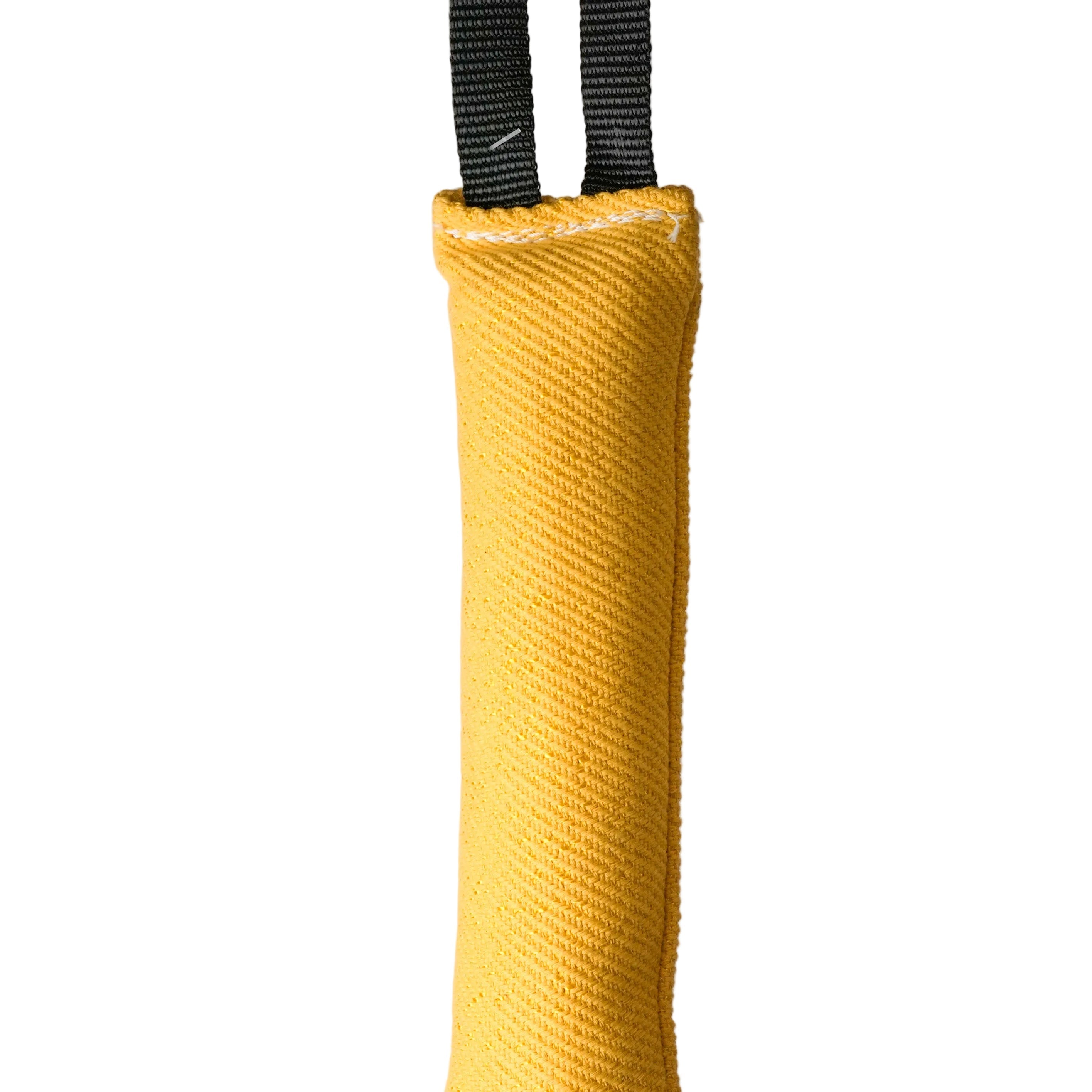 Schweikert Nylcot Puppy Tug with Handle Yellow Front