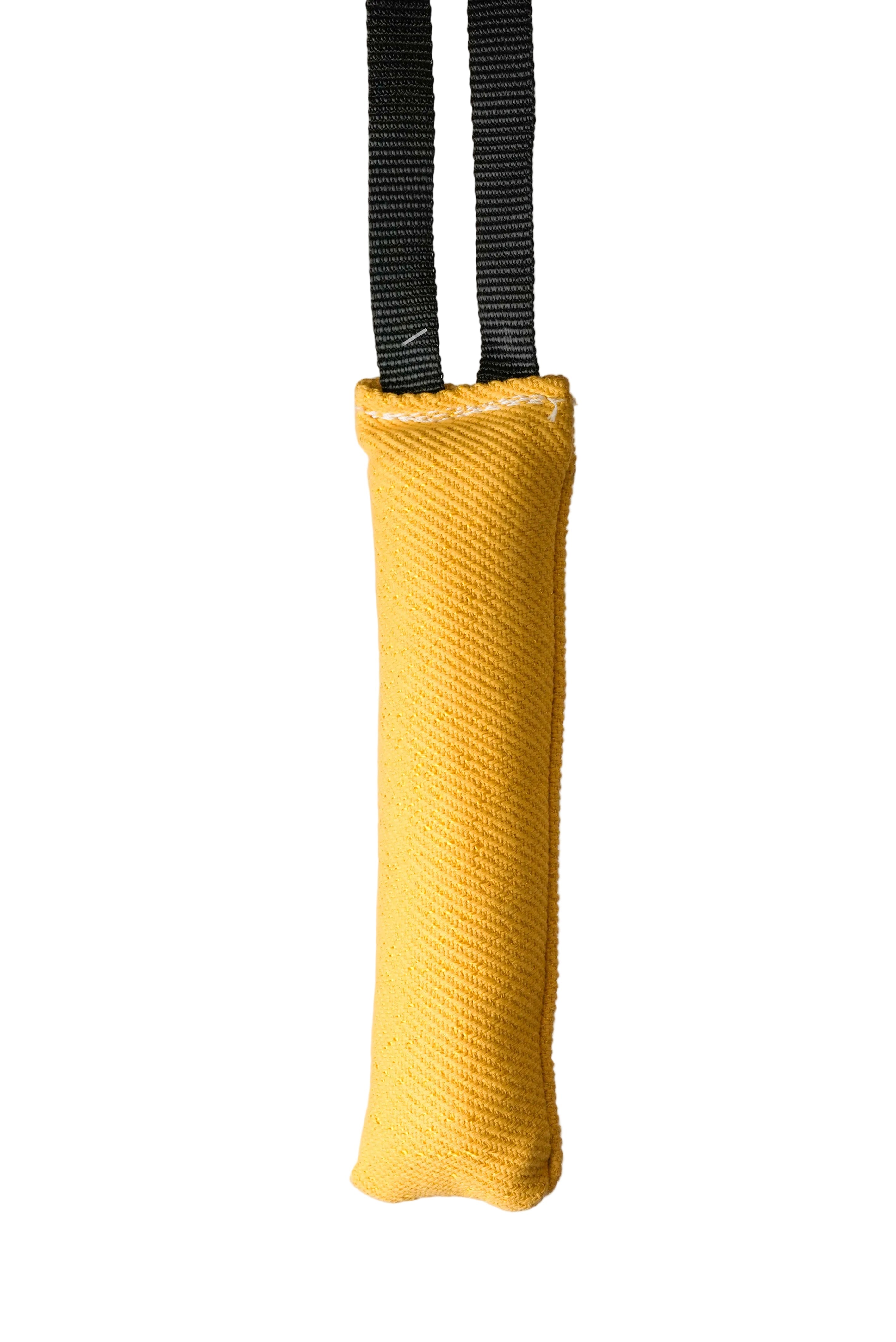 Schweikert Nylcot Puppy Tug with Handle Yellow Front