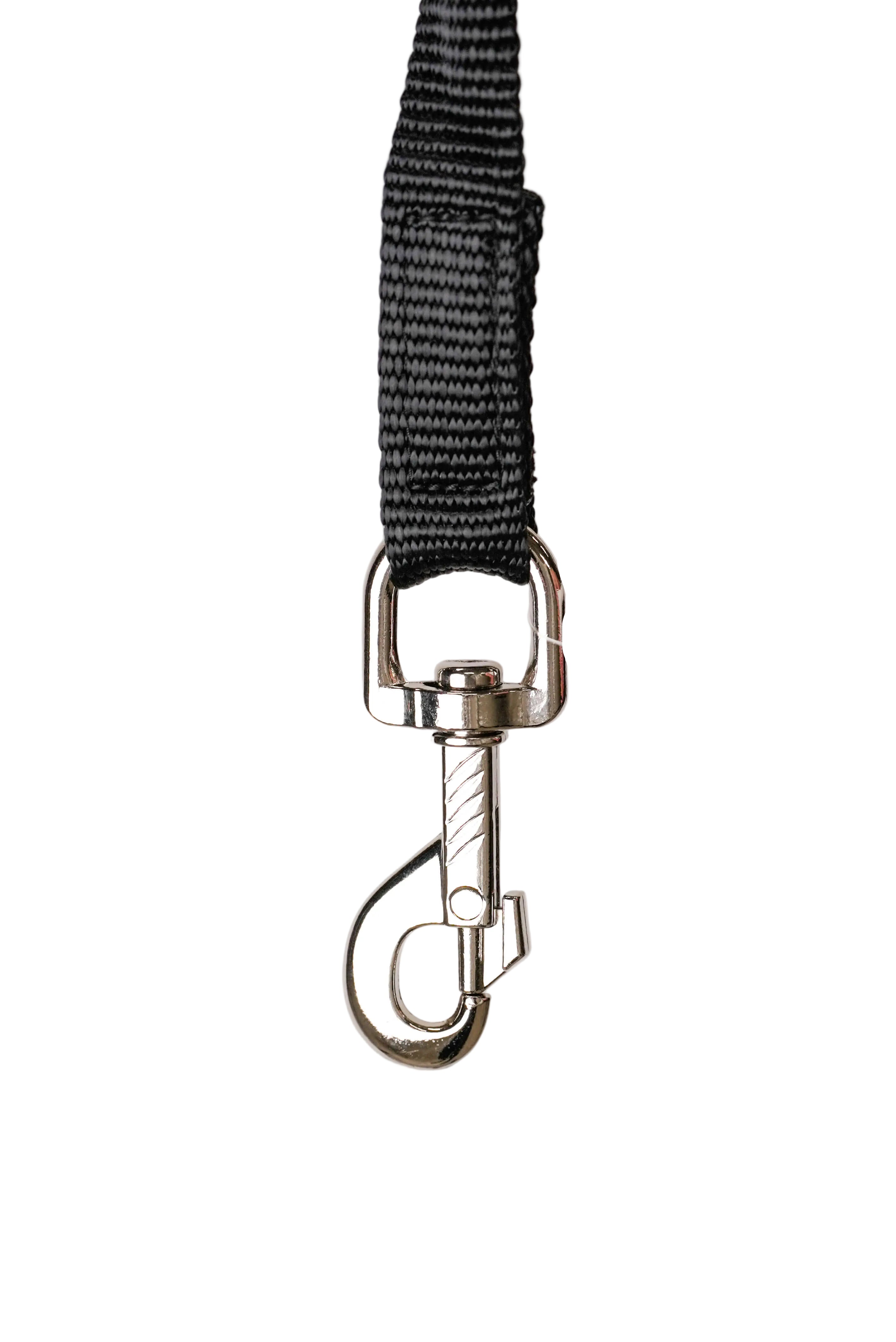 Schweikert Nylon Webbing Lead with Handle 19mm Black hook
