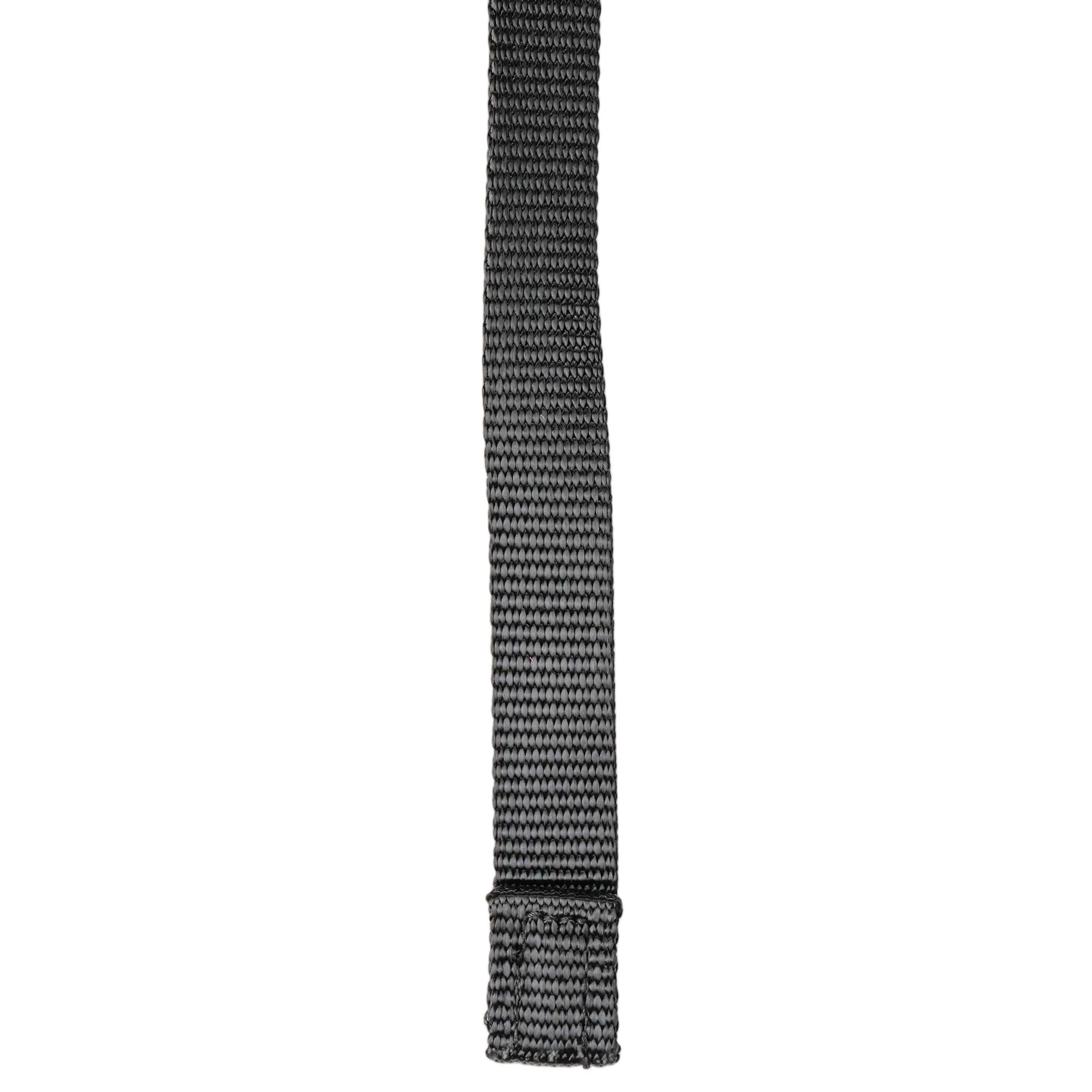 Schweikert Nylon Webbing Lead without Handle 19mm Black without handle black main