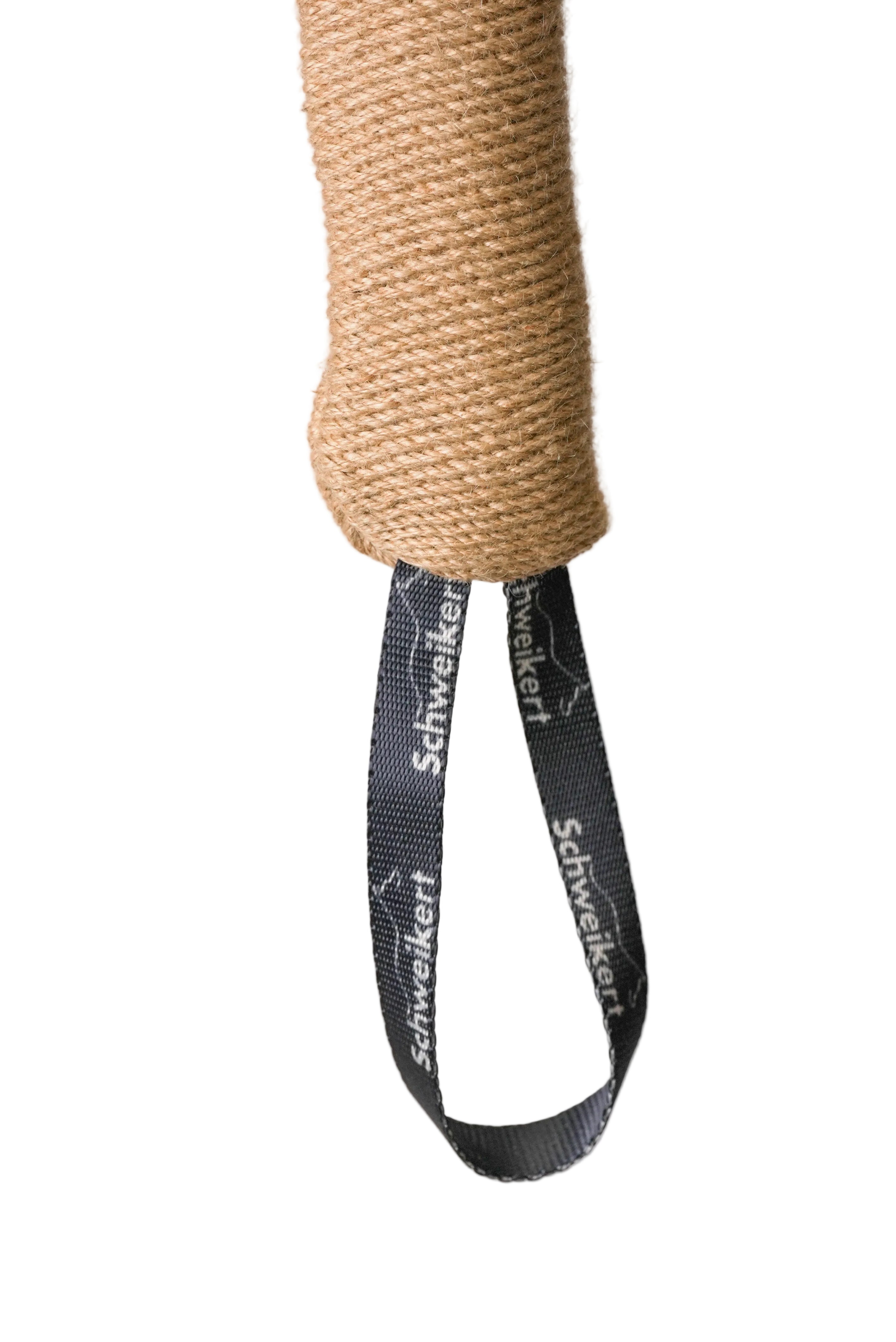 Schweikert Puppy Jute Tug 25cm with Handle stitching