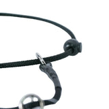 Schweikert Slip Collar (Grot) with Grippy Handle 0.75m Black steel ring