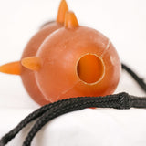 Schweikert Snorky Organic Natural Rubber Dog Toy on a Rope main