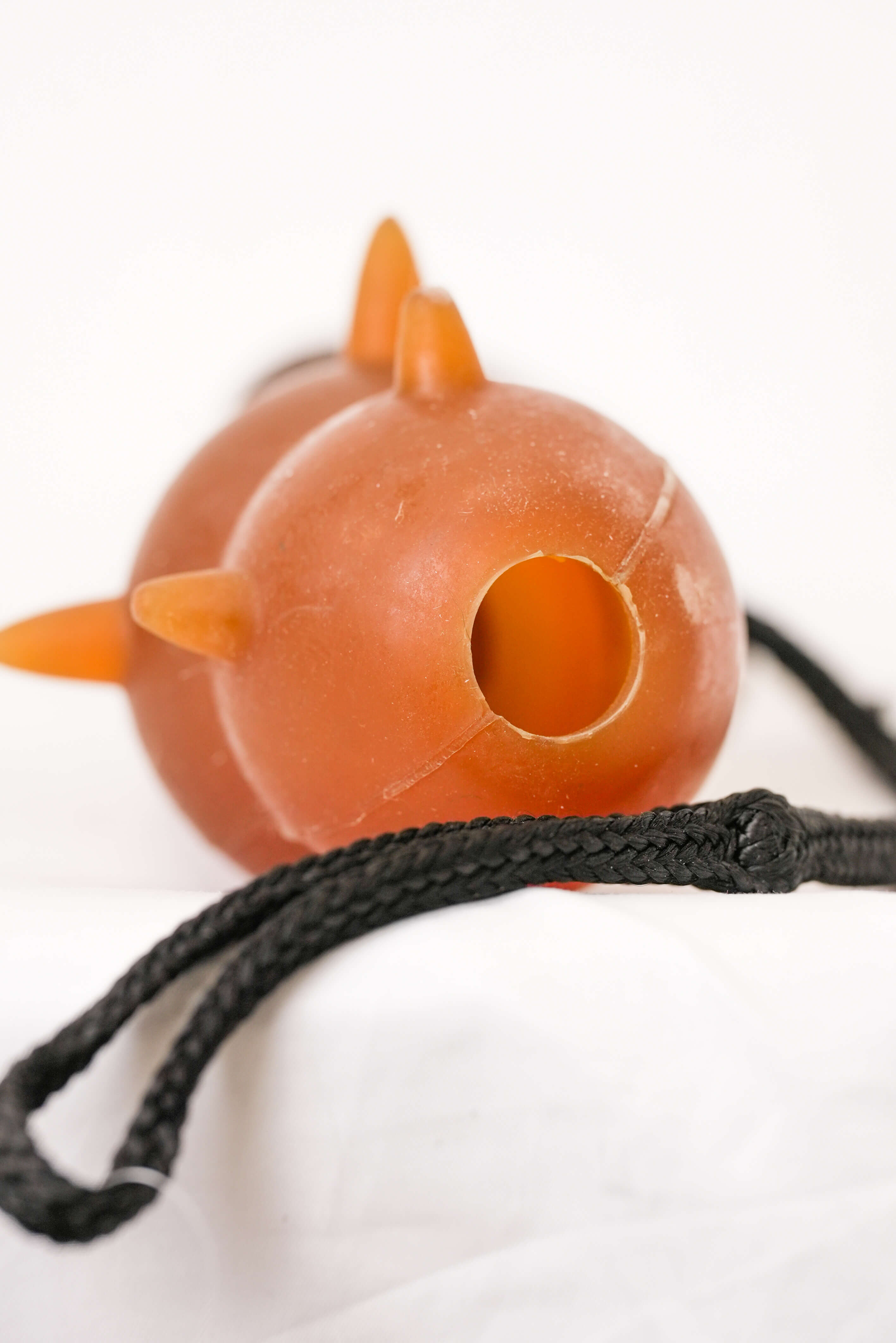 Schweikert Snorky Organic Natural Rubber Dog Toy on a Rope main