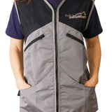 Schweikert Summer Dog Training Vest Unisex Black & Grey front 2