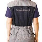 Schweikert Summer Dog Training Vest Unisex Black & Grey rear