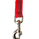 Schweikert Super-Grip Lead With Loop Handle Red 22 mm stainless steel hook