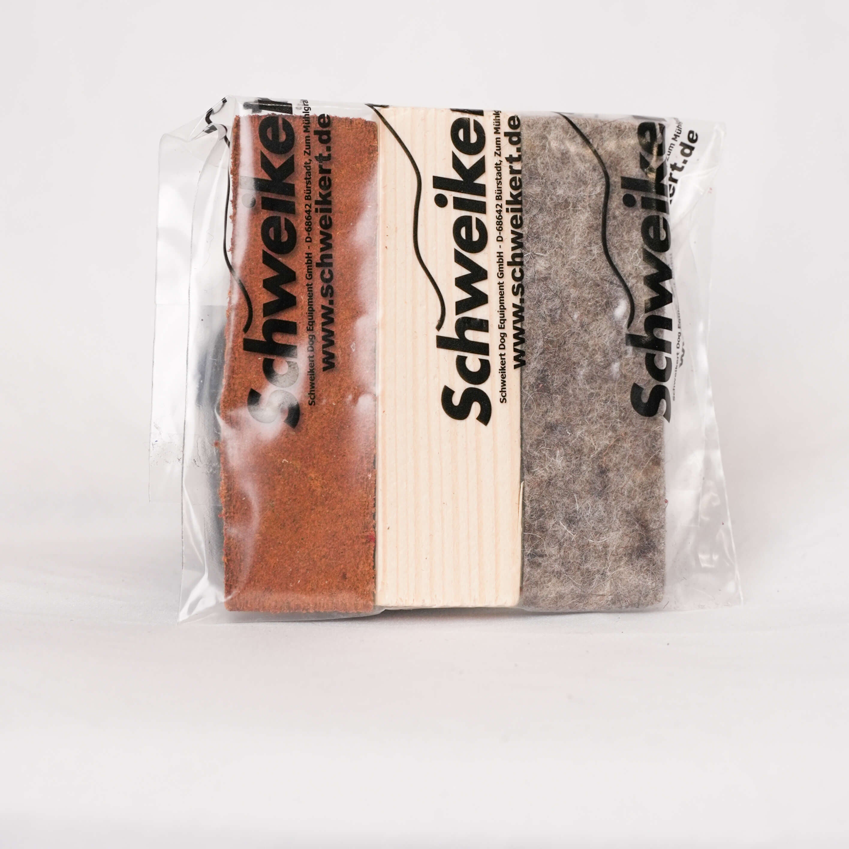 Schweikert Tracking Articles Sets - Wood, Felt, Leather main
