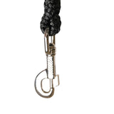 Schweikert Tracking Lead Multi Rope Black stainless steel hook