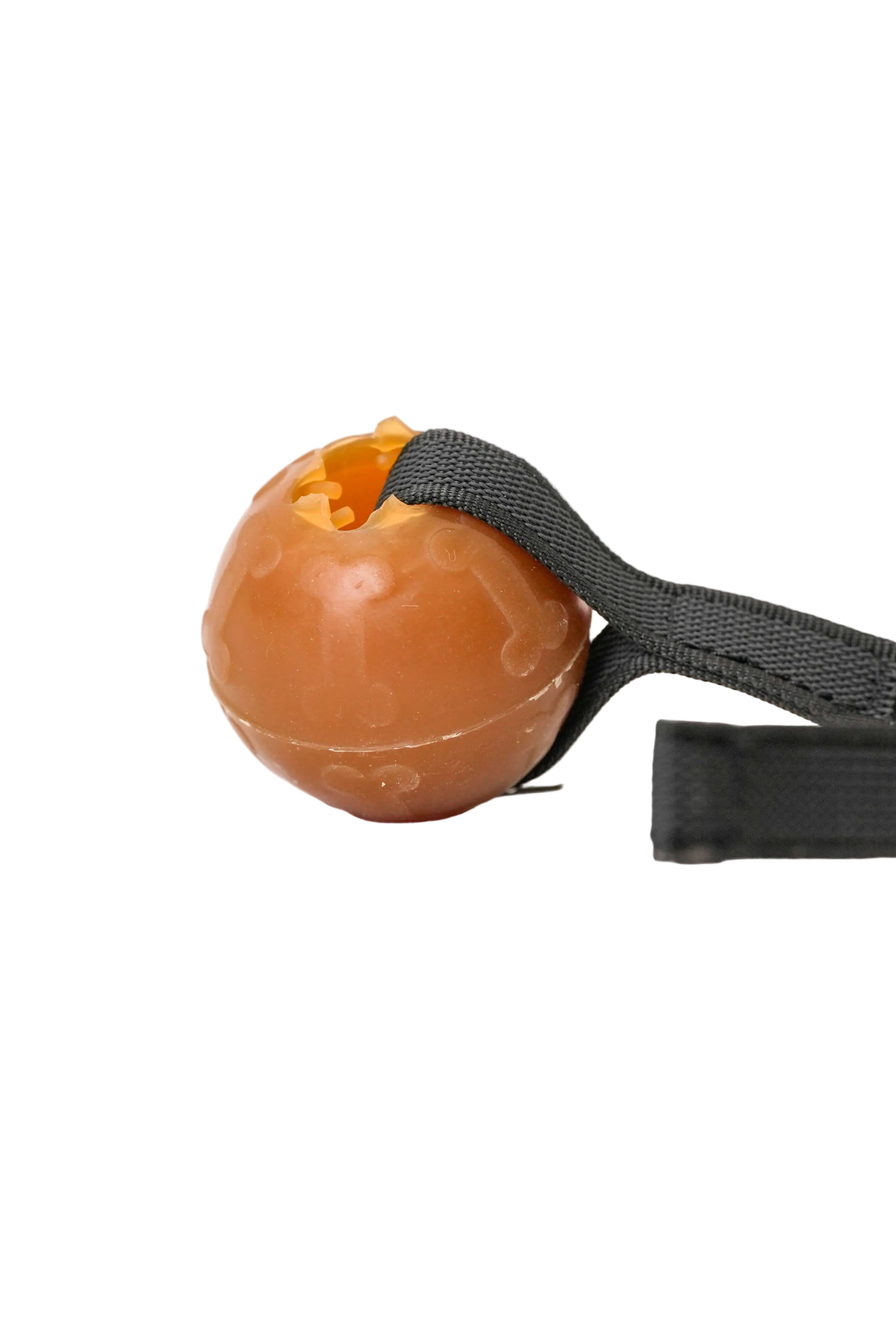 Schweikert Tschukaball Organic Natural Rubber Ball on a String side