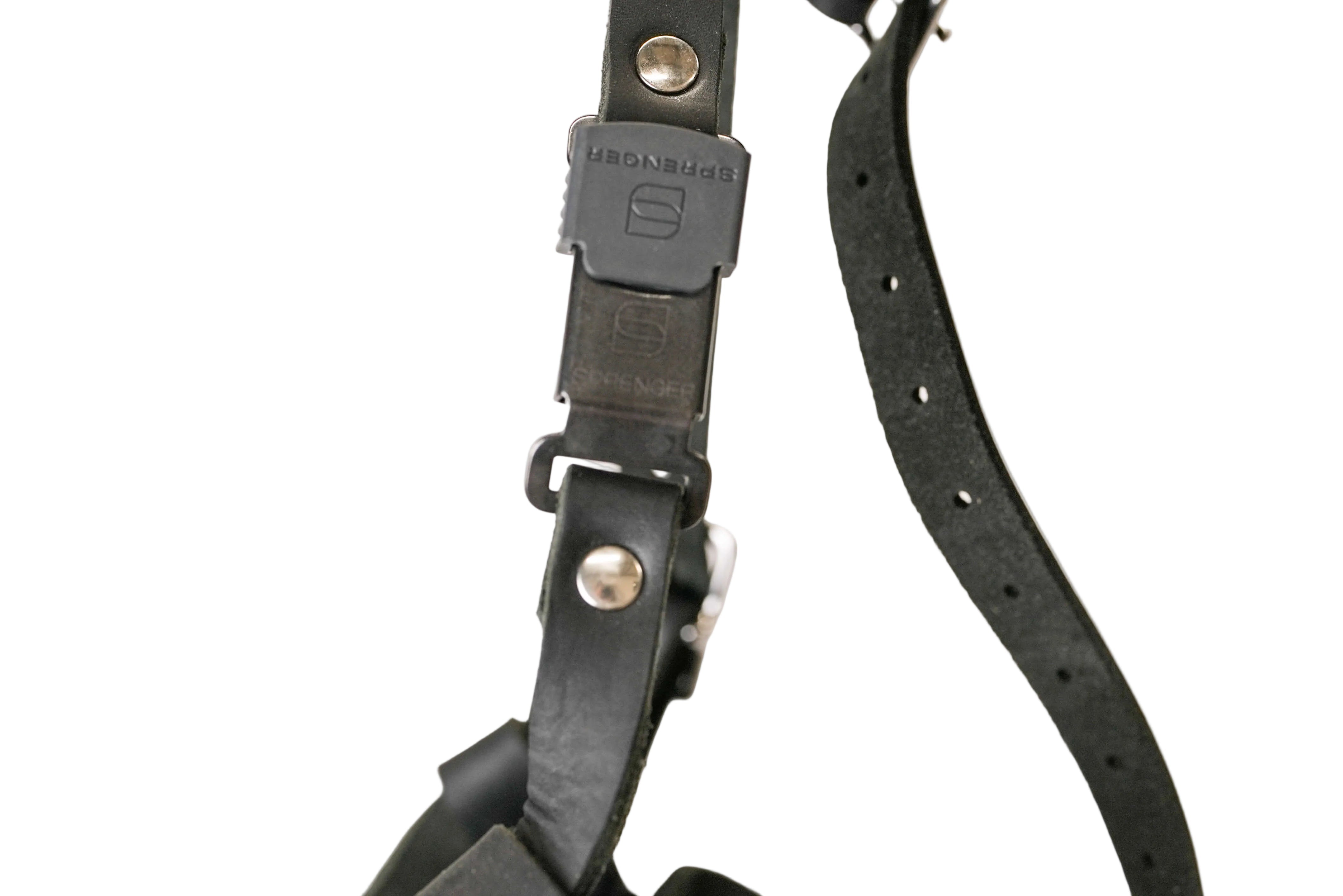Schweikert Wire Barking Muzzle with Felt leather straps