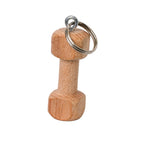 Schweikert Wooden Dumbbell Keyring main