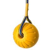 Schweikert Yellow Foam Ball on a Rope angle