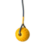 Schweikert Yellow Foam Ball on a Rope strong braided rope