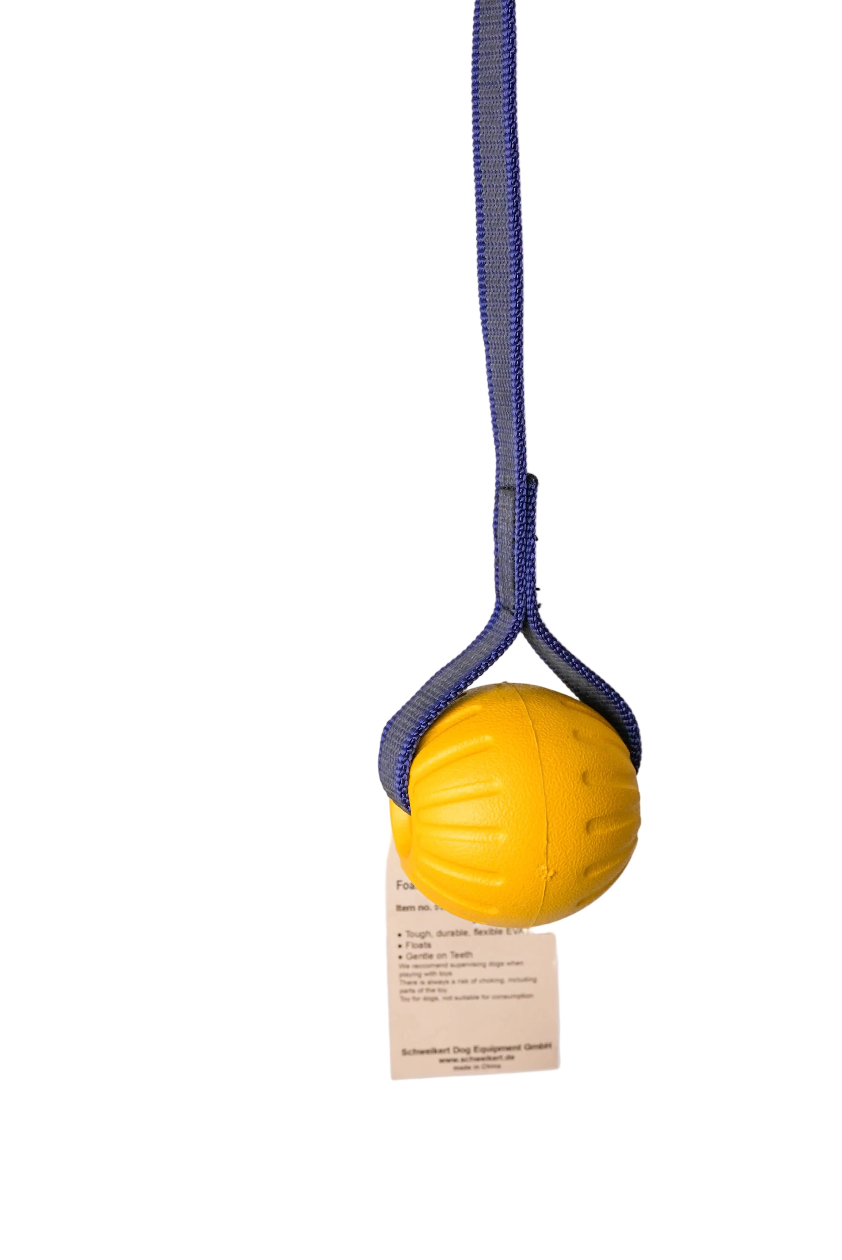 Schweikert Yellow Foam Ball on a String profile
