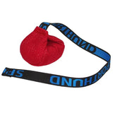 Sporthund Bomba Bite Bag Nyclot Ball with Long Handle Red
