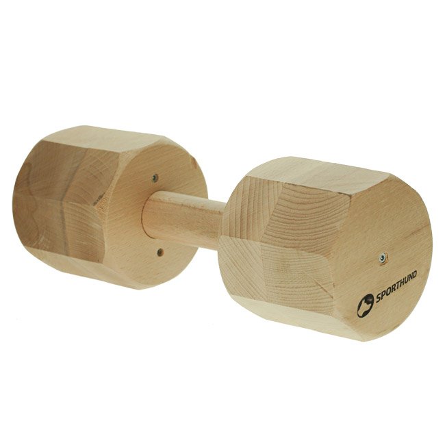 Sporthund IGP 3 / Schutzhund 3 Dog Sport Dumbbell Wood 2kg