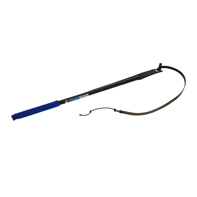 Sporthund Protection Whip with Leather Extension Black