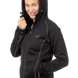 Arrak Women's Power Fleece Hoodie - Black