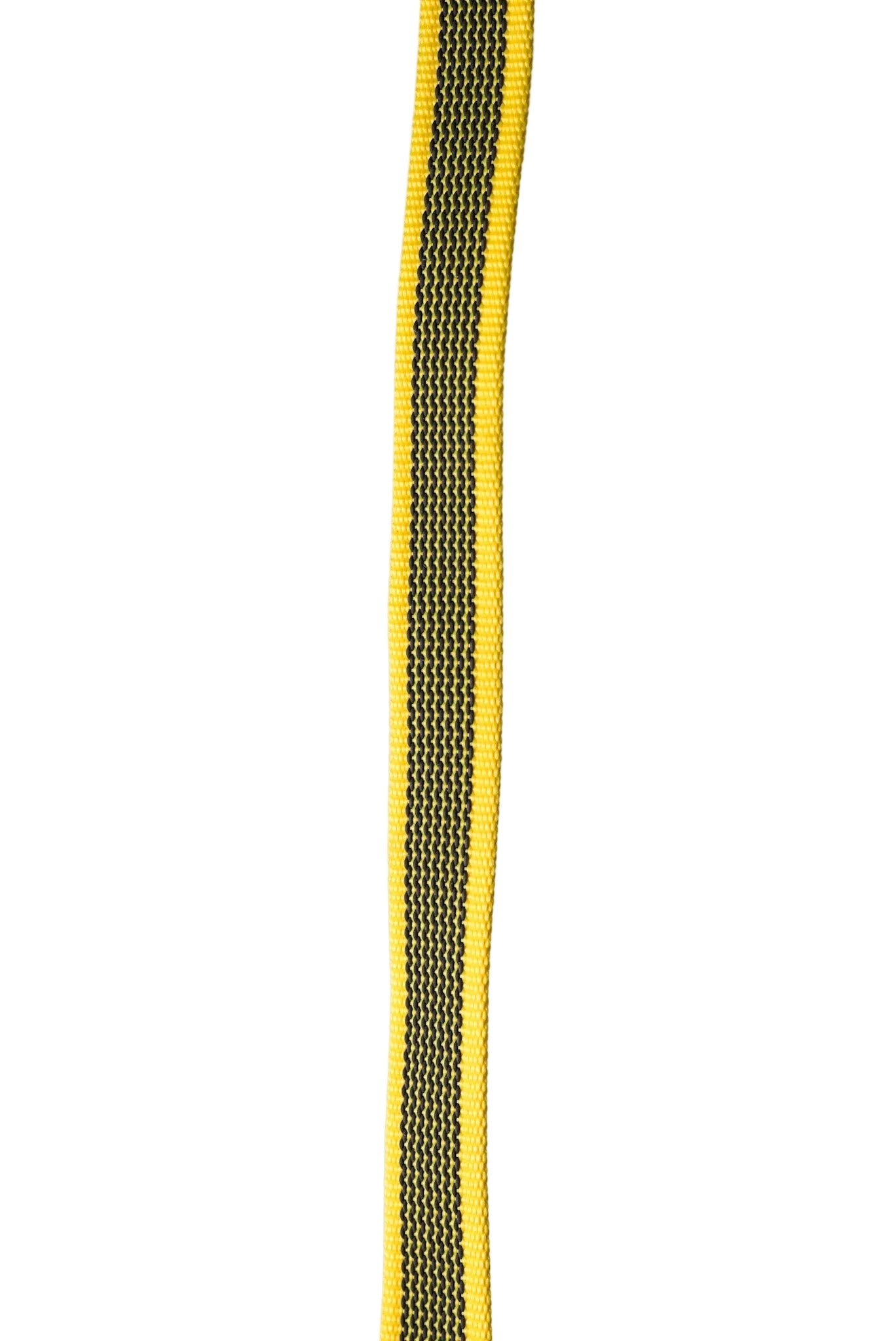 Schweikert grippy lead with handle 20mm yellow cotton rubber