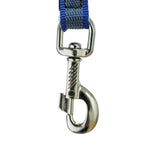 Schweikert grippy lead without handle 20mm blue hook clip